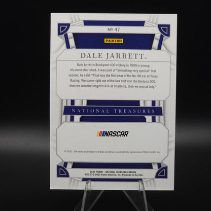 2023 Panini National Treasures - NASCAR Diamond Anniversary #47 Dale Jarrett /25
