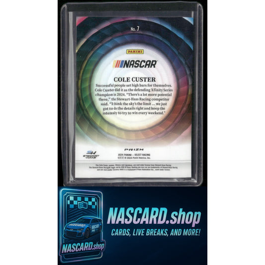 2024 Panini Select #7 Cole Custer Color Wheel