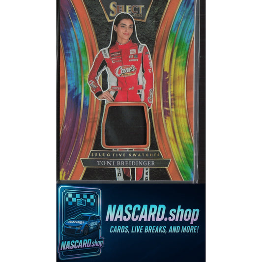 2025 Panini Select Toni Breidinger Selective Swatches Tie-Dye Prizms #25/25