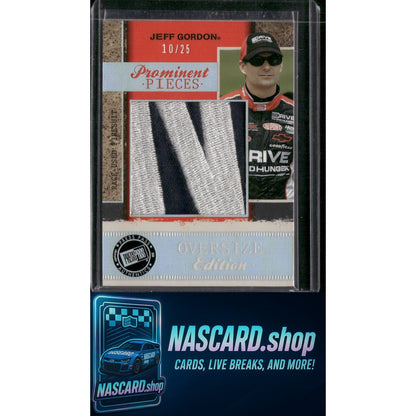 2011 Press Pass Legends #PP-JG Jeff Gordon Prominent Pieces Holofoil #/25 - NASCARD.shop