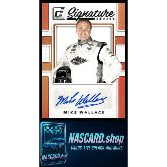 2018 Donruss #SS-MW Mike Wallace Signature Series