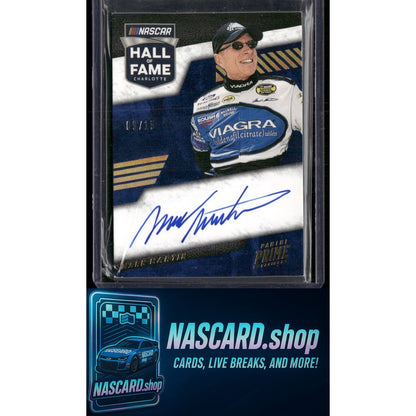 2023 Panini Prime #HFS-MMT Mark Martin Hall of Fame Signatures Holo Gold #/15 - NASCARD.shop