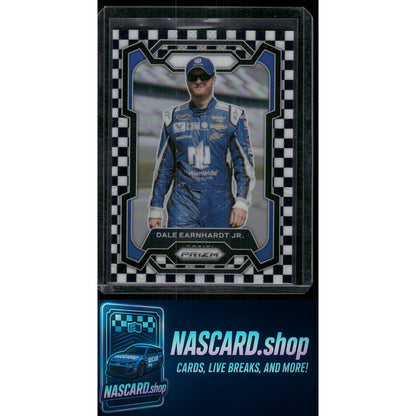 2024 Panini Prizm #100 Dale Earnhardt Jr Checkered Flag #/75