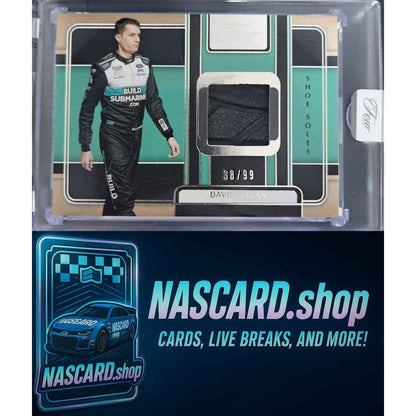 2025 Panini Turn Four #SS-DRG David Ragan Shoe Soles #/99