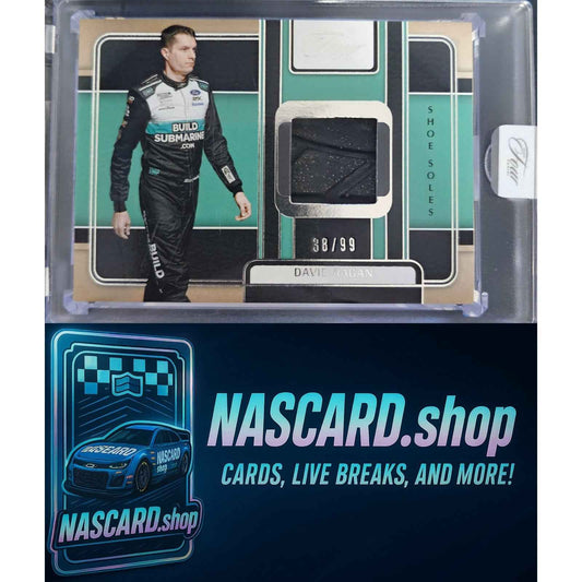 2025 Panini Turn Four #SS-DRG David Ragan Shoe Soles #/99