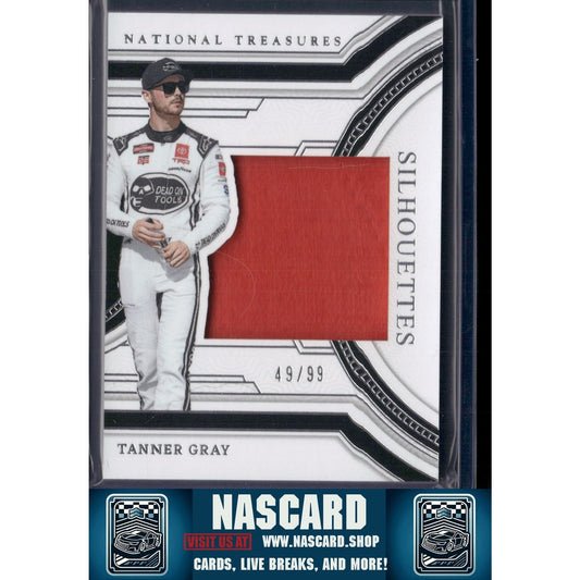 2024 Panini National Treasures #SS-TGY Tanner Gray Silhouettes #/99