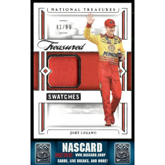 2024 National Treasures Treasured Swatches Joey Logano /99