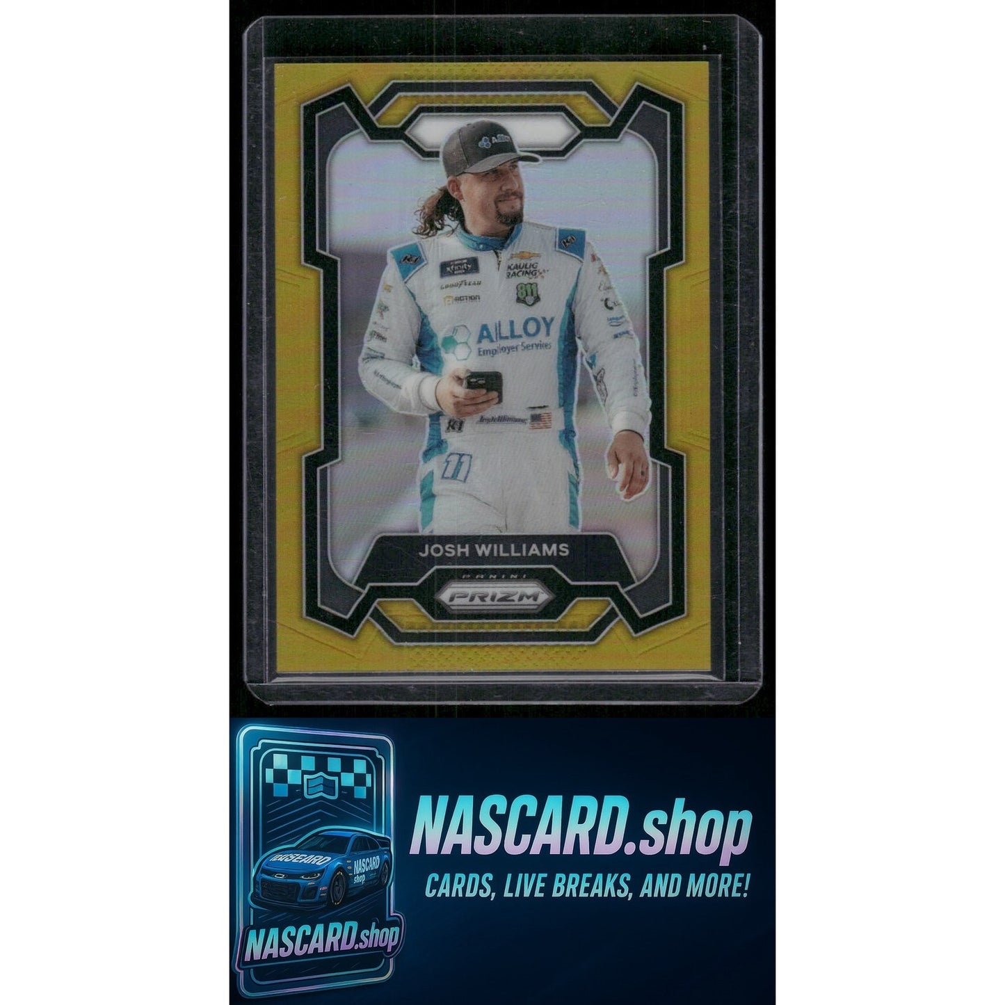 2024 Panini Prizm #82 Josh Williams Gold #/10