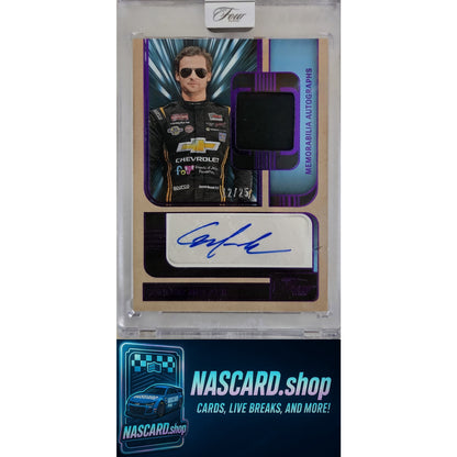 2025 Panini Turn Four #MA-CMK Connor Mosack Memorabilia Autographs Purple #/25