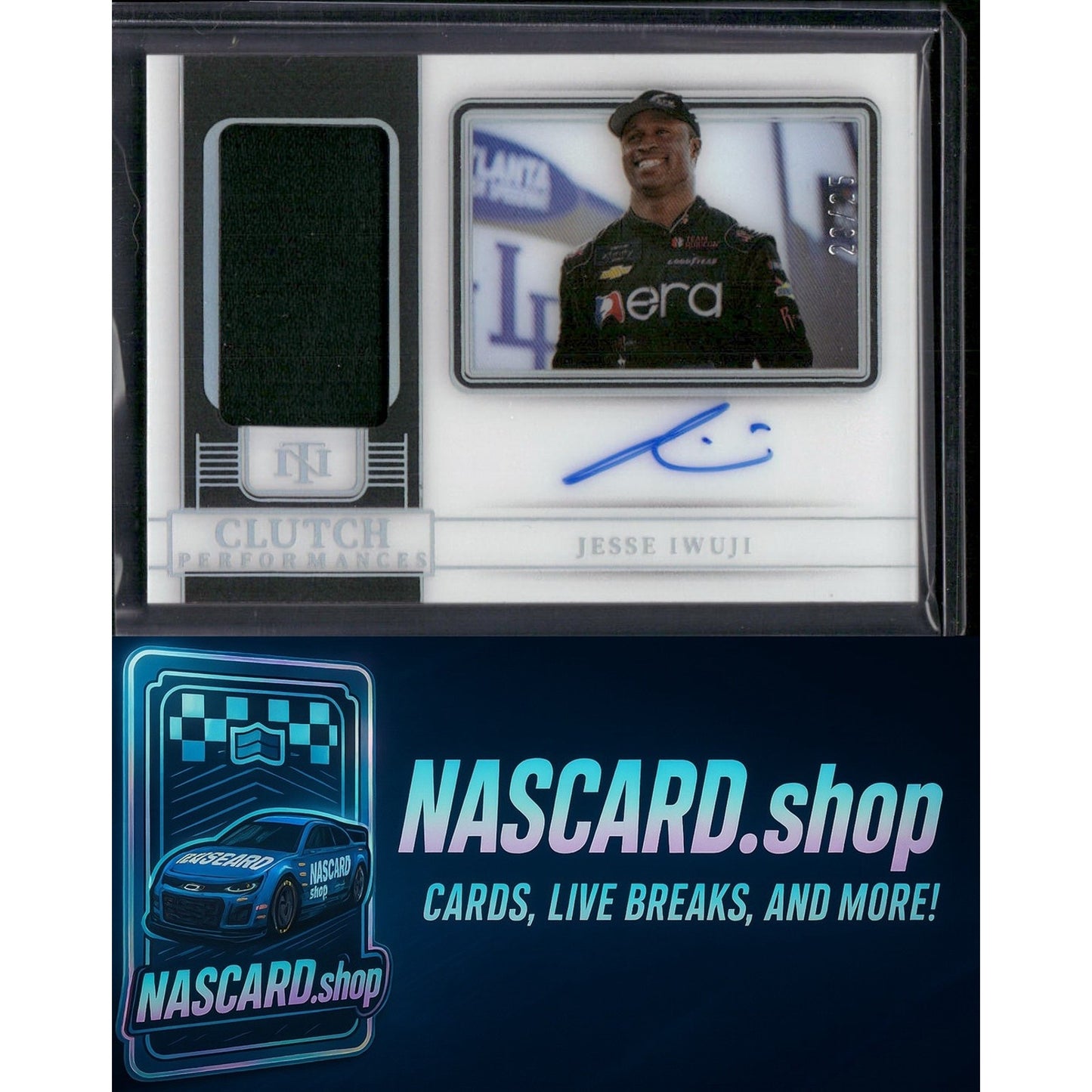 2023 Panini National Treasures Jesse Iwuji Clutch Performances Holo Silver #/25