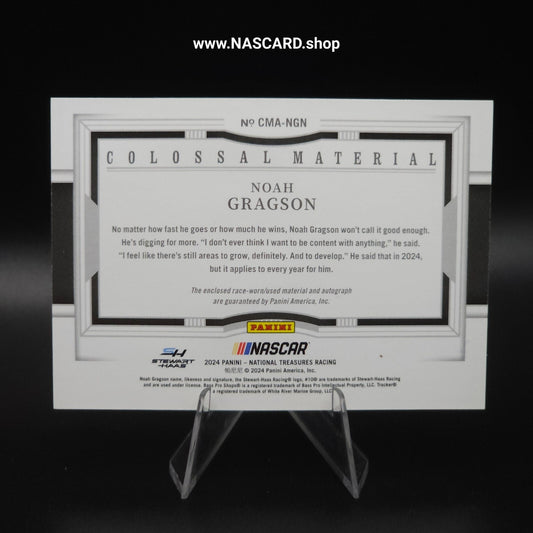 2024 National Treasures Colossal Material Autographs Noah Gragson /49