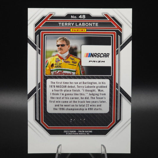 2023 Panini Prizm - Terry Labonte Disco Prizm #48 /75