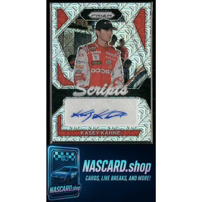 2024 Panini Prizm #S-KKE Kasey Kahne Scripts Mojo #/25