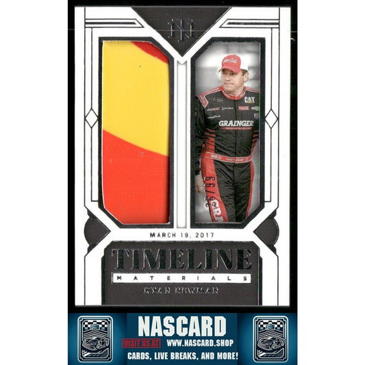 2024 National Treasures Timeline Materials Ryan Newman /99