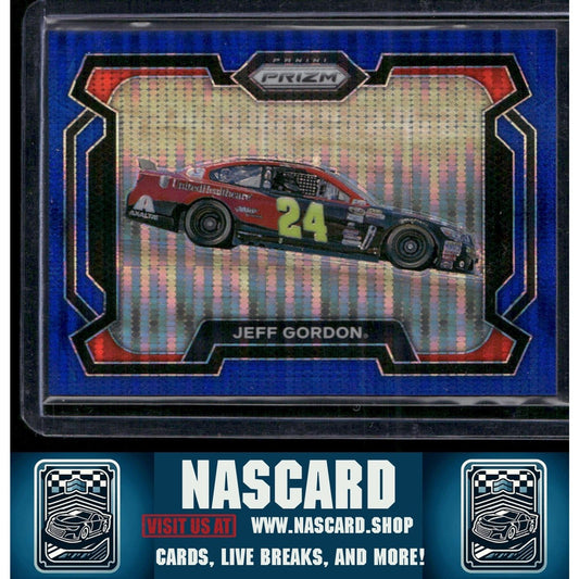 2024 Panini Prizm #56 Jeff Gordon Blue Pulsar