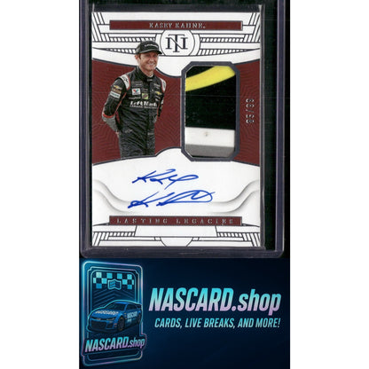 2023 Panini National Treasures #LL-KKN Kasey Kahne Lasting Legacies - NASCARD.shop