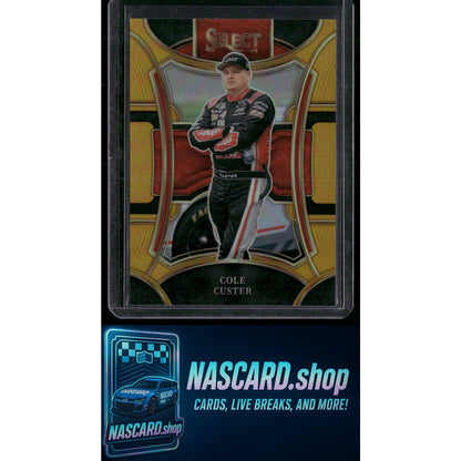 2024 Panini Select #235 Cole Custer Gold Prizms #/10