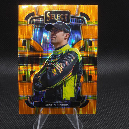 2024 Panini Select Racing Grandstand Orange Flash Prizm #26 Austin Cindric - NASCARD.shop