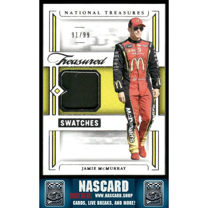2024 National Treasures Treasured Swatches Jamie McMurray /99
