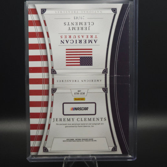 2023 National Treasures - American Treasures Booklet Jeremy Clements /49