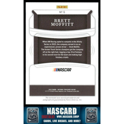 2023 Panini National Treasures Brett Moffitt Colossal Materials Signatures #/99