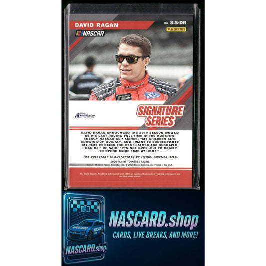 2020 Donruss #SS-DR David Ragan Signature Series