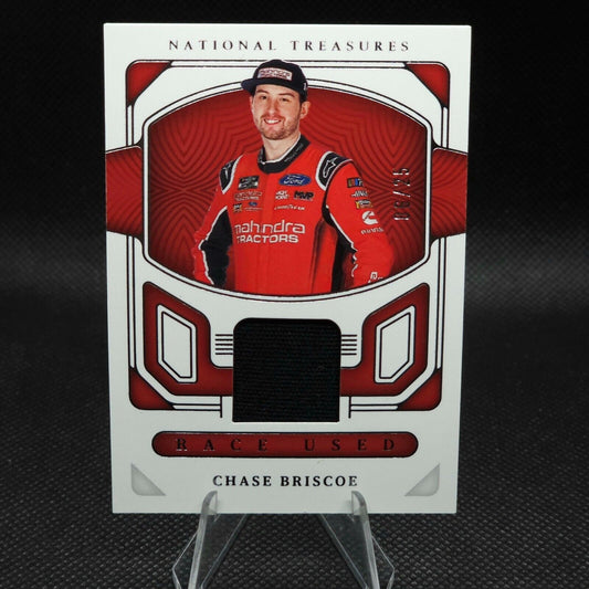 2023 Panini National Treasures Race Used Glove #RU-CBS Chase Briscoe 06/25