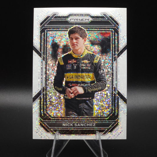 2023 Panini Prizm - Nick Sanchez #26 White Sparkle Prizm