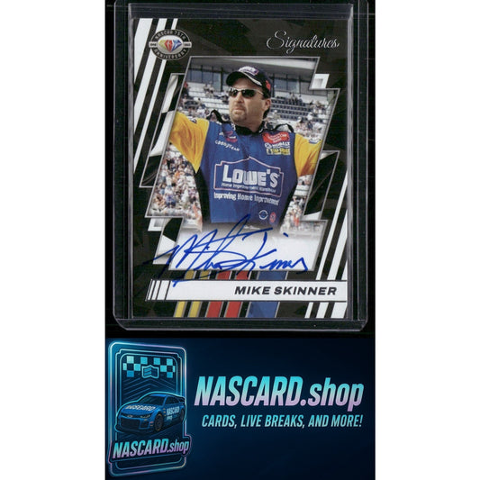 2023 Panini Prime #75-MS Mike Skinner NASCAR 75th Anniversary Signatures