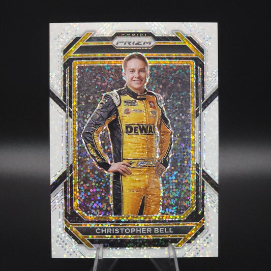 2023 Panini Prizm - Christopher Bell #35 White Sparkle Prizm