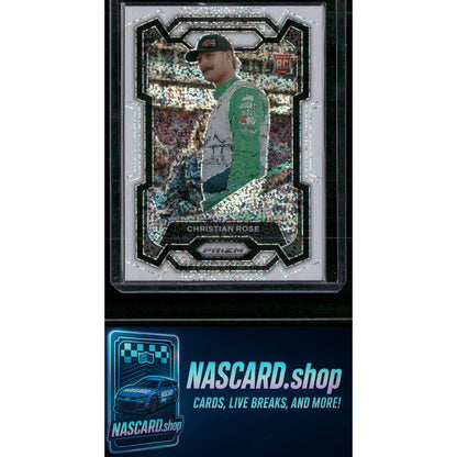 2024 Panini Prizm #53 Christian Rose White Sparkle - NASCARD.shop