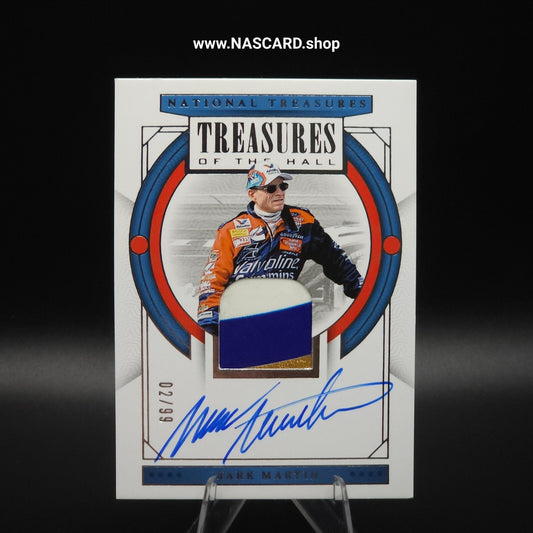 2024 National Treasures Treasures of the Hall Mark Martin 02/99
