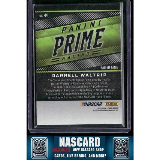 2023 Panini Prime Champions #44 Darrell Waltrip #/49