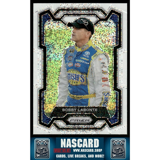 2024 Panini Prizm #15 Bobby Labonte White Sparkle