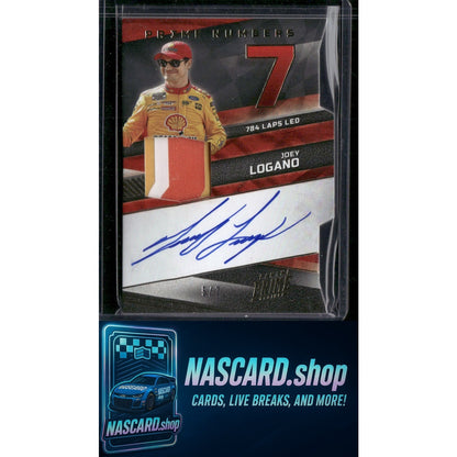 2023 Panini Prime #JL-1 Joey Logano Prime Number Signatures #/7 - NASCARD.shop