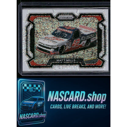 2024 Panini Prizm #74 Matt Mills White Sparkle
