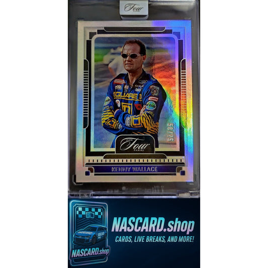 2025 Panini Turn Four #42 Kenny Wallace #/75