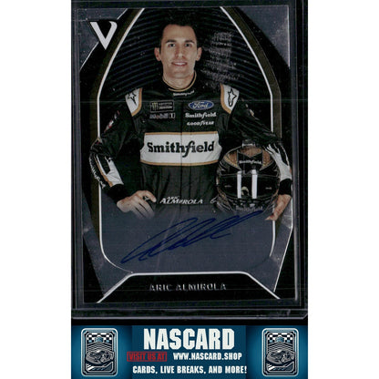 2018 Panini Victory Lane #S-AA Aric Almirola Signatures #/40 - NASCARD.shop
