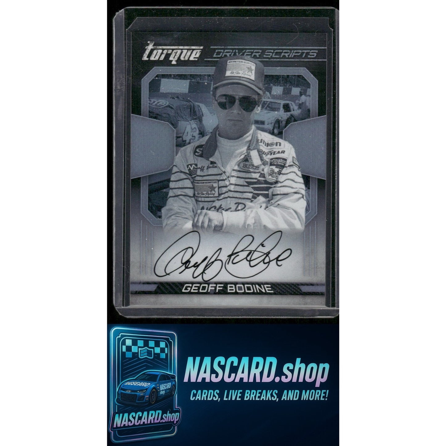 2017 Panini Torque #DS-GB Geoff Bodine Driver Scripts