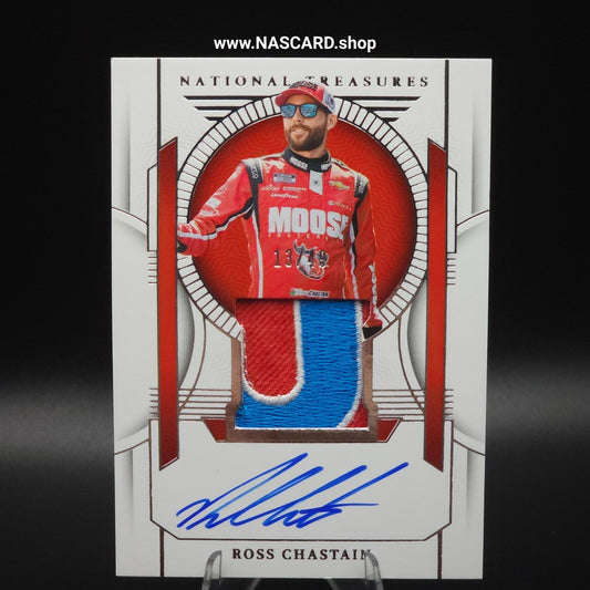 2024 Panini National Treasures Premium Patches #PP-RCT Ross Chastain /49