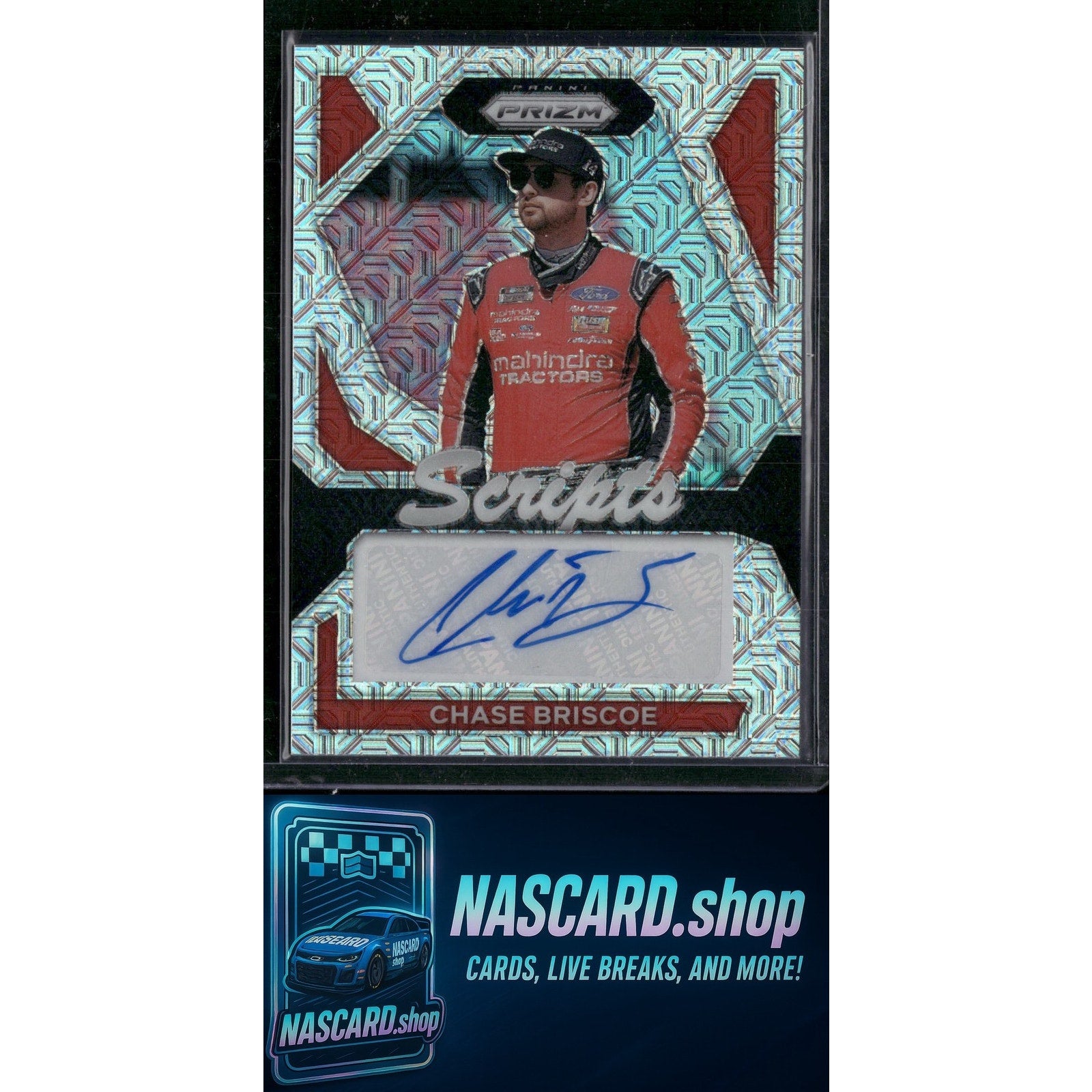 2024 Panini Prizm #S-CBE Chase Briscoe Scripts Mojo #/25 - NASCARD.shop