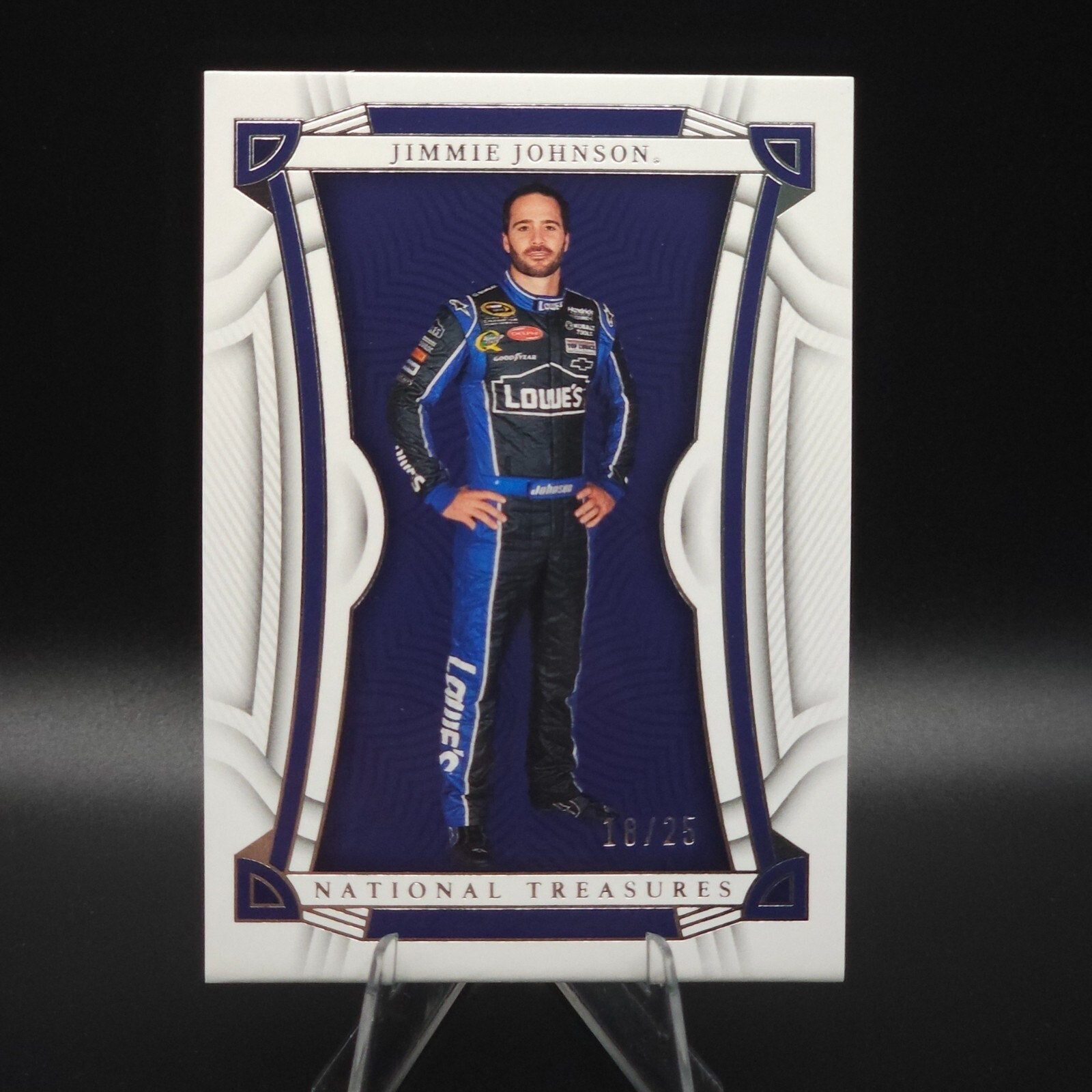 2023 Panini National Treasures Base Jimmie Johnson #7 /25 - NASCARD.shop