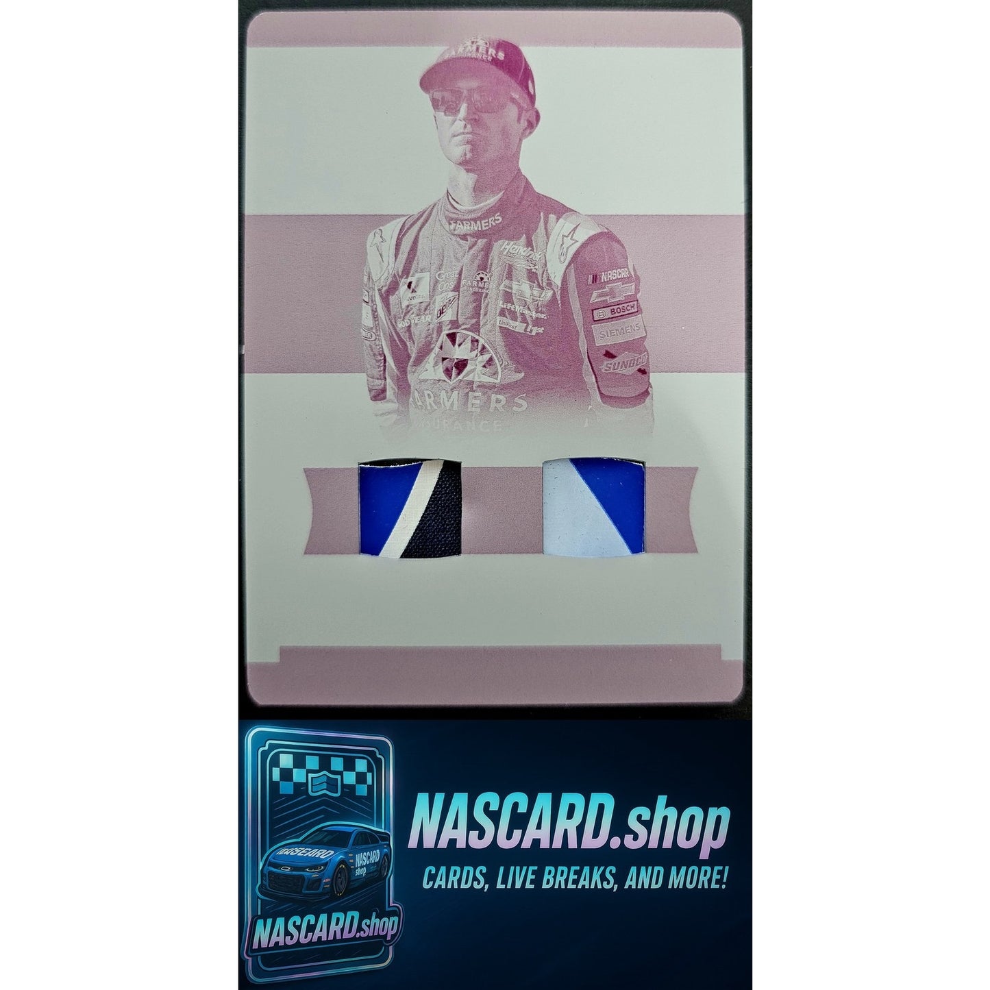 2017 National Treasures Kasey Kahne Dual Firesuit Materials Printing Plates 1/1