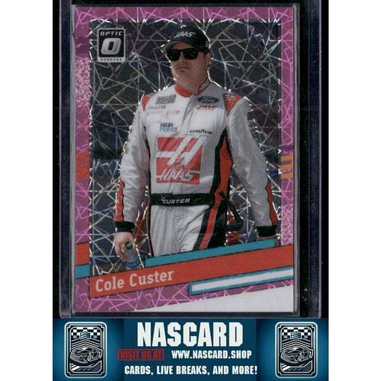 2024 Donruss #106 Cole Custer Optic Pink Velocity #/79
