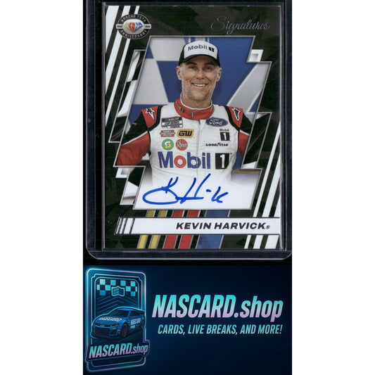 2023 National Treasures #75-KH Kevin Harvick NASCAR 75th Anniversary Signatures