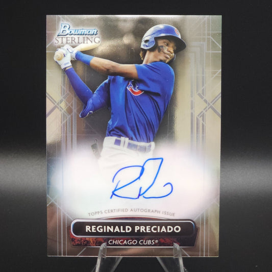 2022 Bowman Sterling Baseball Prospect Autographs #PA-RP Reginald Perciado