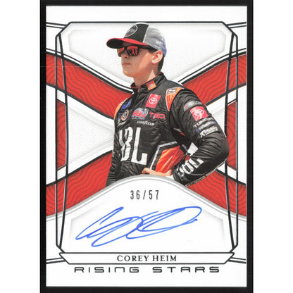 2022 Panini National Treasures #RS-CH Corey Heim Rising Stars #/57