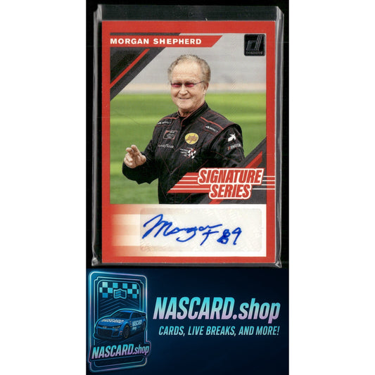 2020 Donruss #SS-MS Morgan Shepherd Signature Series