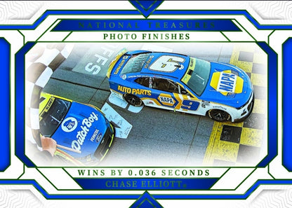 2024 Panini National Treasures NASCAR™ Racing Hobby Box – Avg. 8 Auto/Relic Hits & 2 Inserts (1 Pack / 10 Cards)2024 Panini National Treasures Racing Trading Card Box (Hobby)